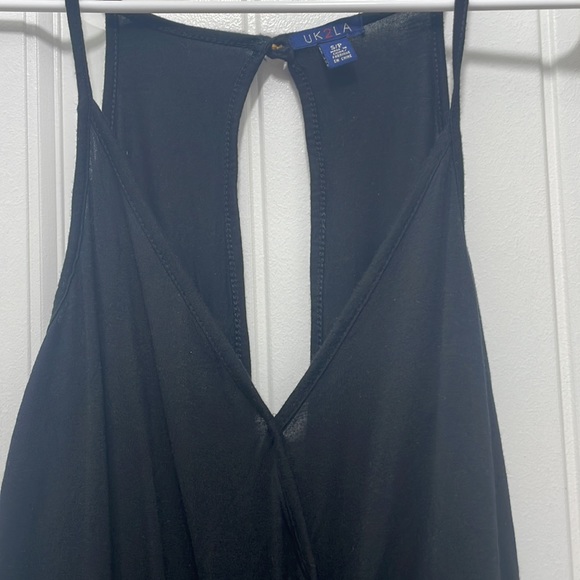 Woman’s one piece jumpsuit black small - Picture 2 of 4